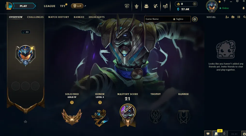 ⭐NA⭐GOLD 4🔥Project Pyke🔒  Unverified Email